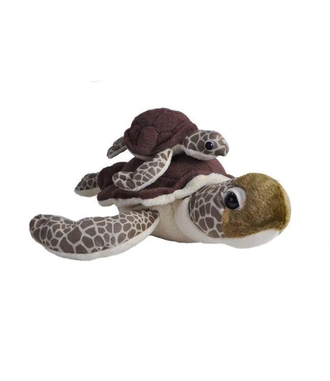 Mom & Baby Sea Turtle 38cm