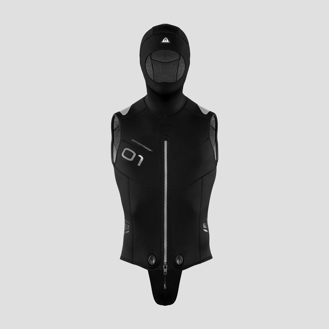 Waterproof O1 Overvest 5mm mit Kapuze