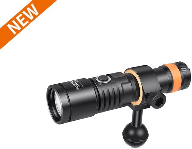 Orcatorch: D710 Video Duiklamp PROMO KIT