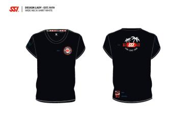 SSI T-Shirt Damen The Ultimate Dive Expericence schwarz