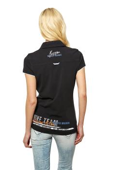 SSI T-Shirt Damen mit Kragen Deep Blue navy