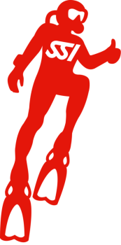SSI Taucher Aufkleber
