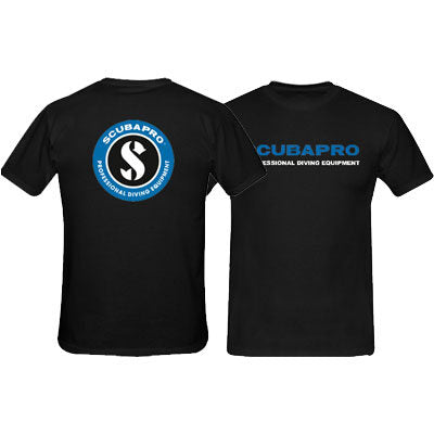 Scubapro: T-shirt / zwart