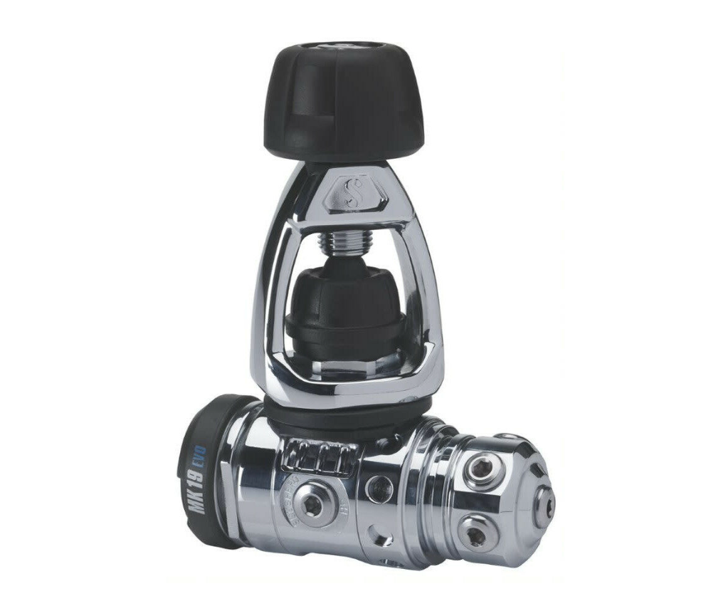 Scubapro: MK19 evo eerste trap