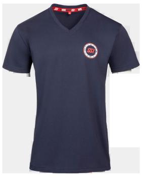SSI T-SHIRT V-NECK THE OCEAN IS CALLING MEN 2024