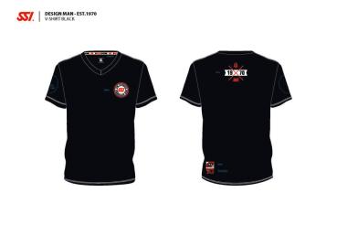 SSI T-Shirt Herren "The Ultimate Dive Experience" V-Ausschnitt