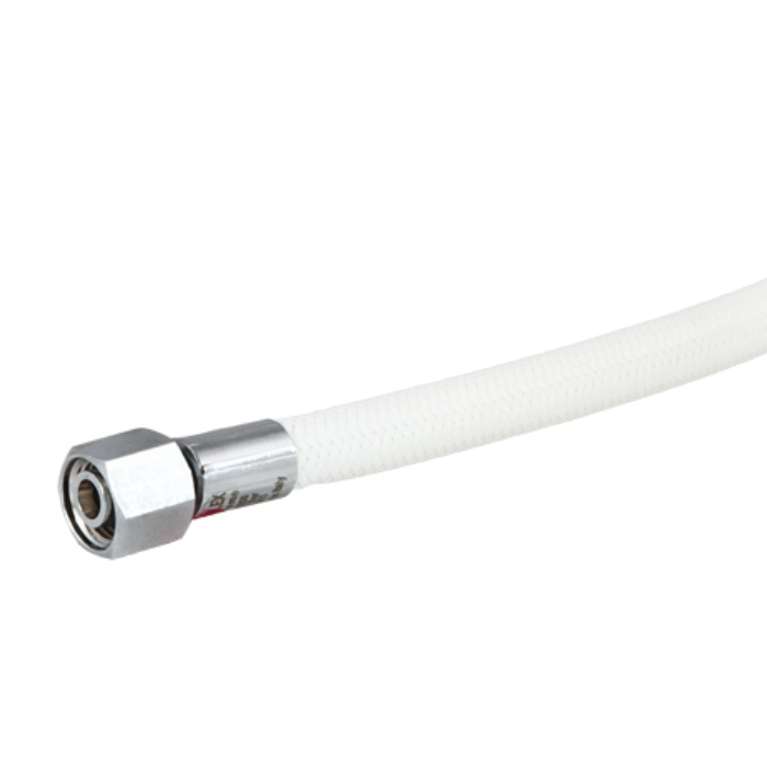 Tecline: Miflex XTR LP regulatorhose wit