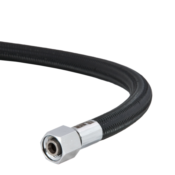 Tecline: Miflex XTR LP regulatorhose zwart