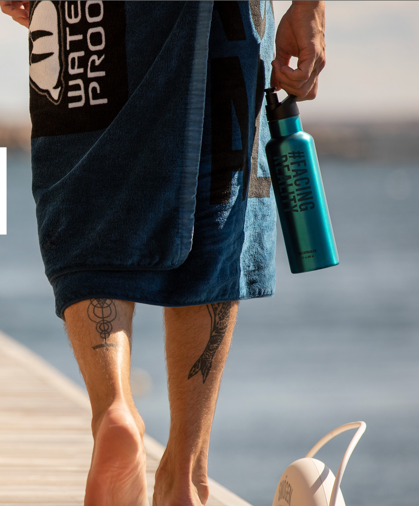 Waterproof WP Beach Towel