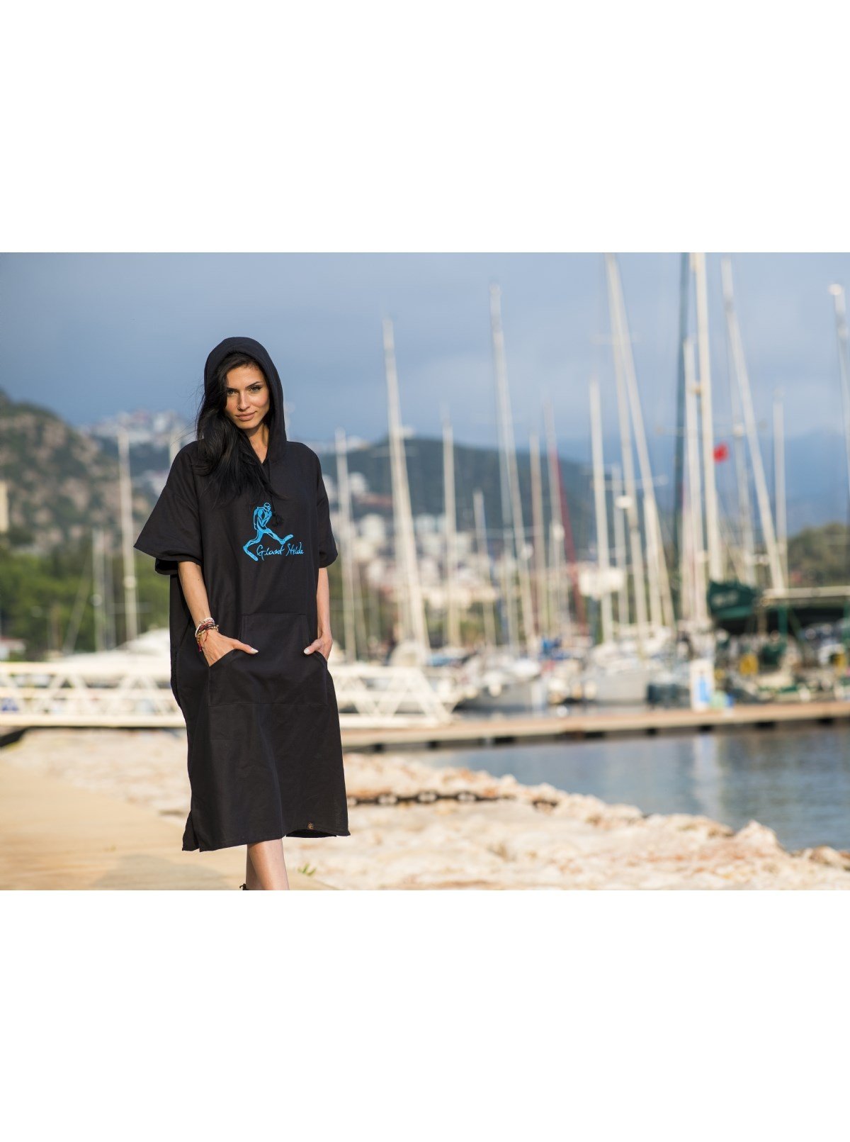 Giant Stride Peshponcho Black
