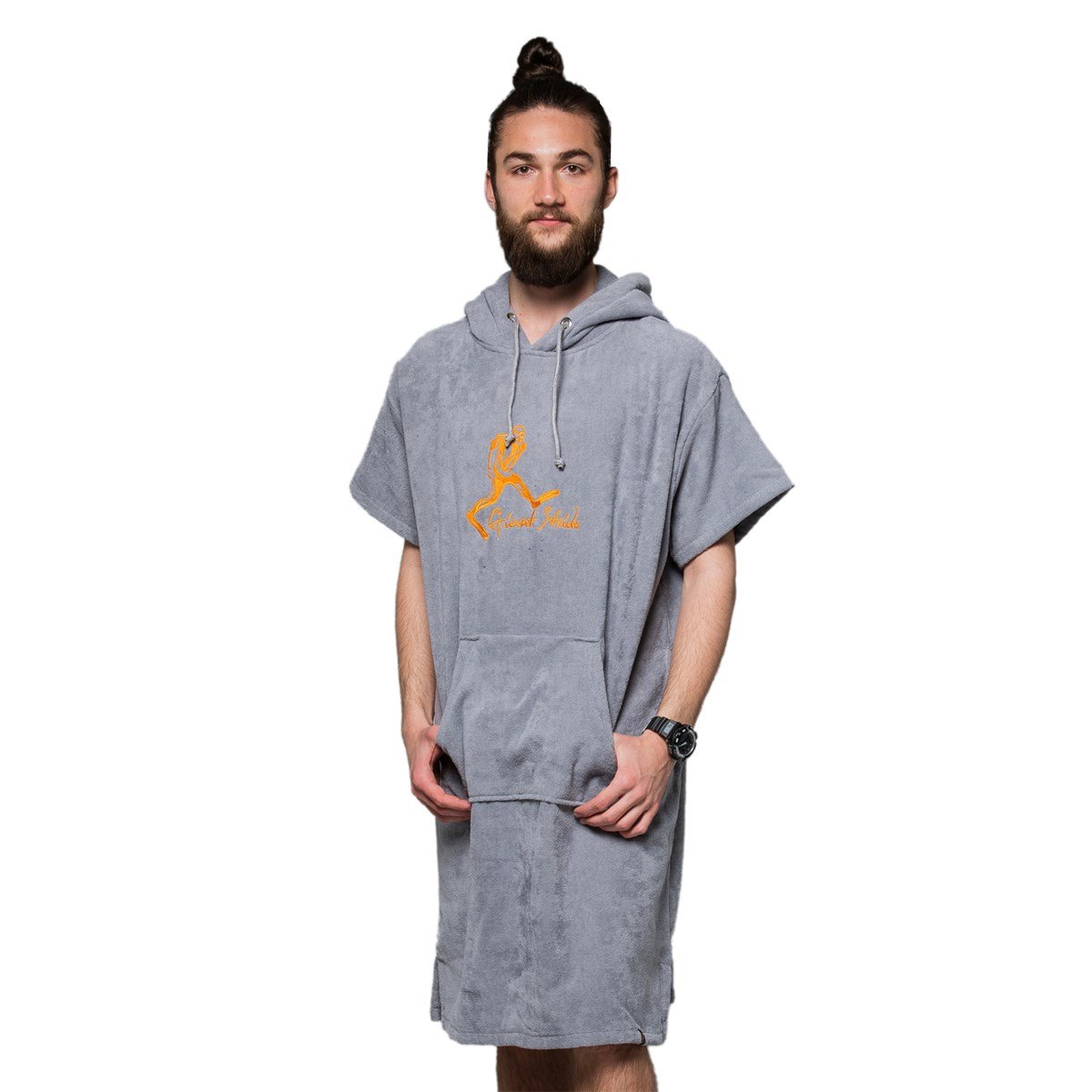 Giant Stride Gray Poncho