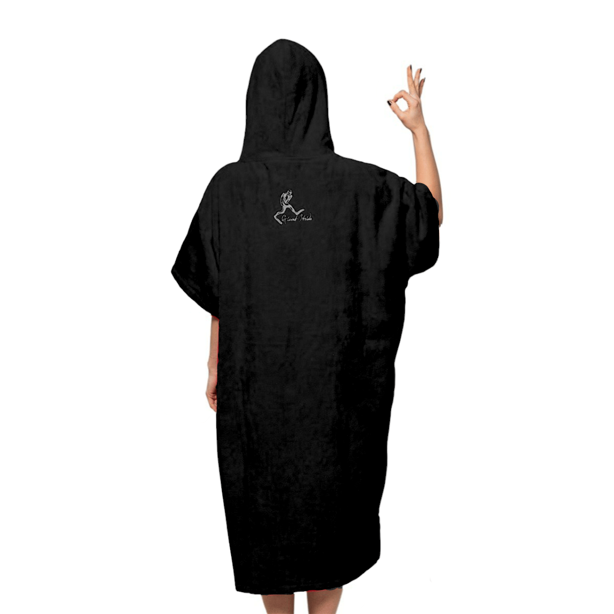 Giant Stride Poncho Black