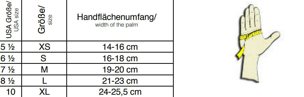 Camaro: Seamless Bonding handschoenen / 3 mm