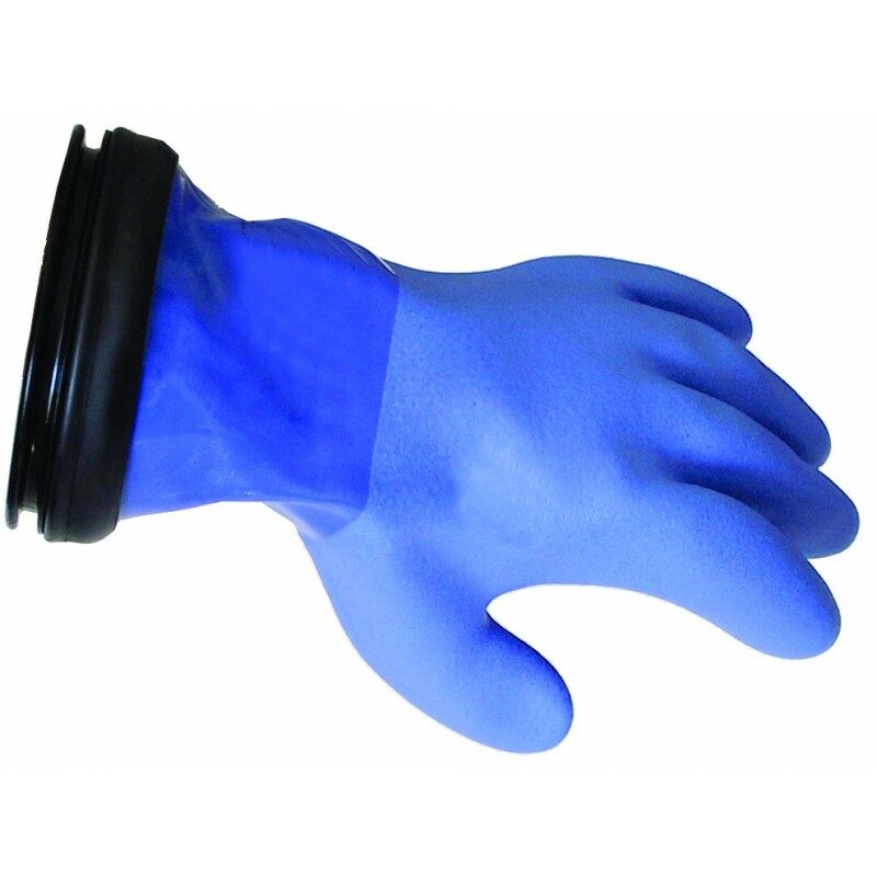 Checkup Dive Systems: Ring set with Gloves BLUE