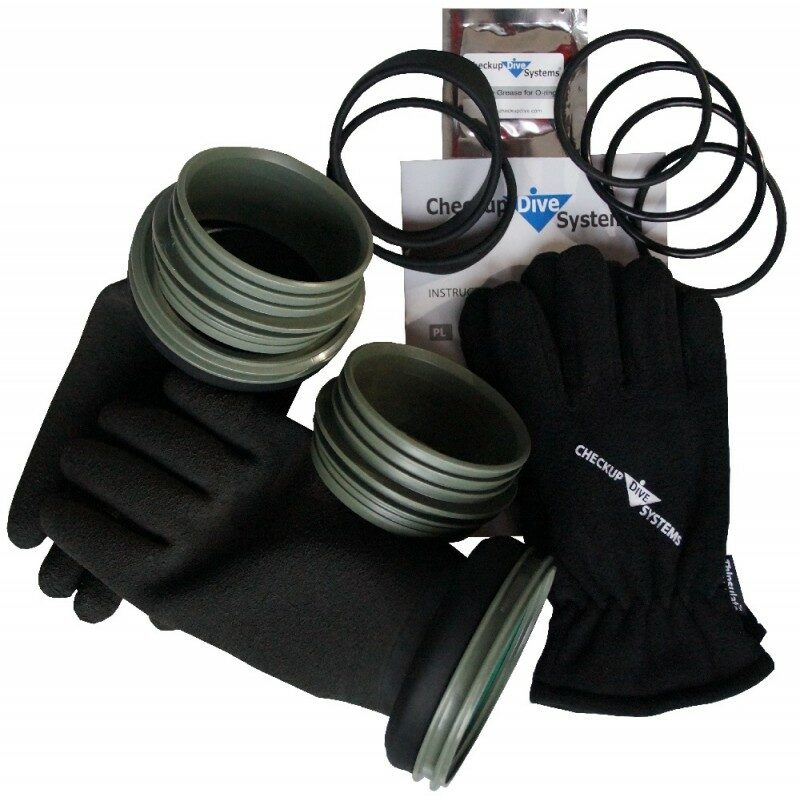 Checkup Dive Systems: Ring set with gloves PRO + Thinsh-Pro