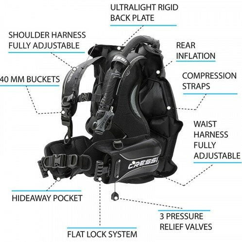 Cressi: Patrol bcd trimvest