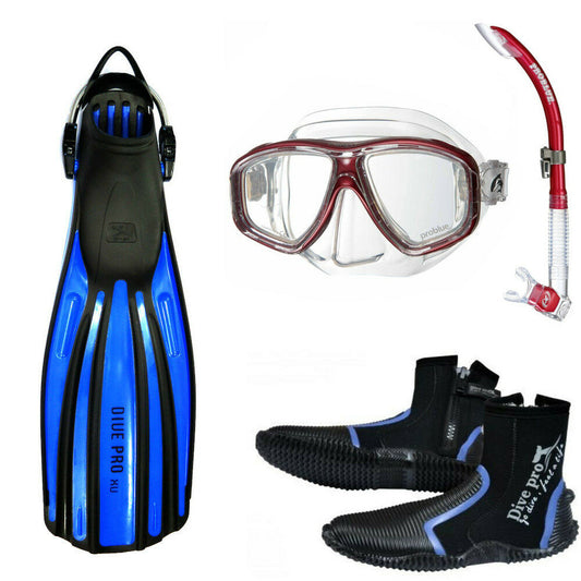 DivePro: Basisuitrusting duikset masker & vinnen set