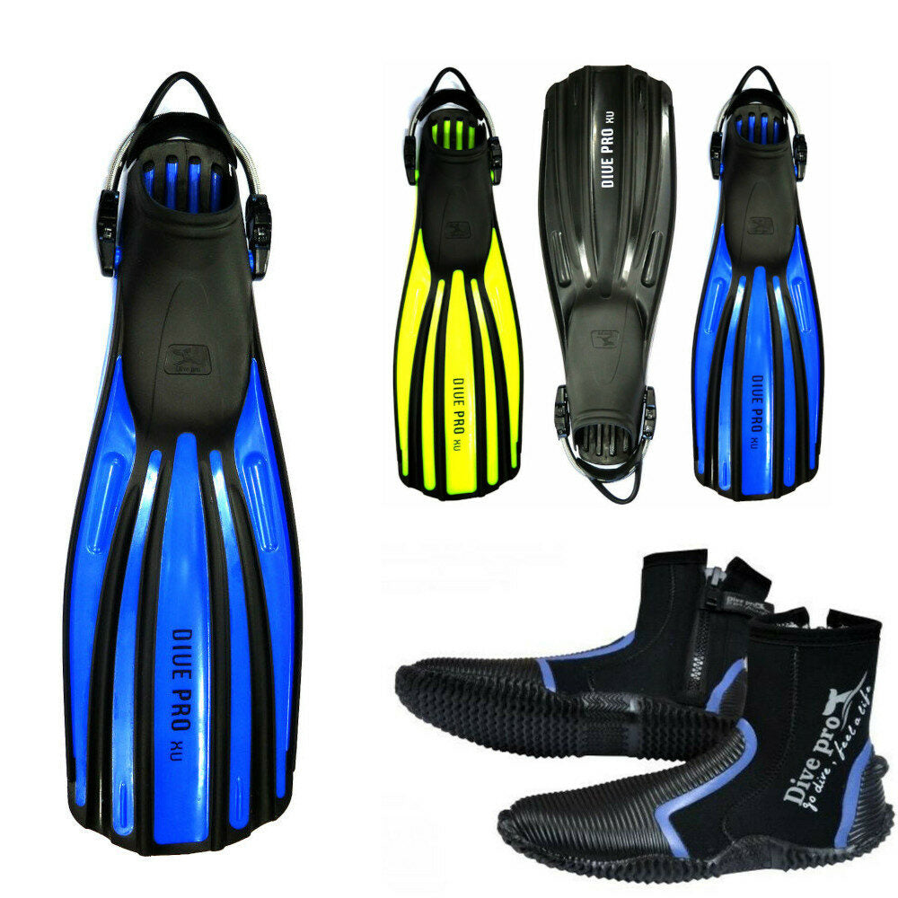 DivePro: Basisuitrusting duikset masker & vinnen set