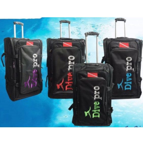 DivePro: Manta Trolley Bag duiktas 120 liter