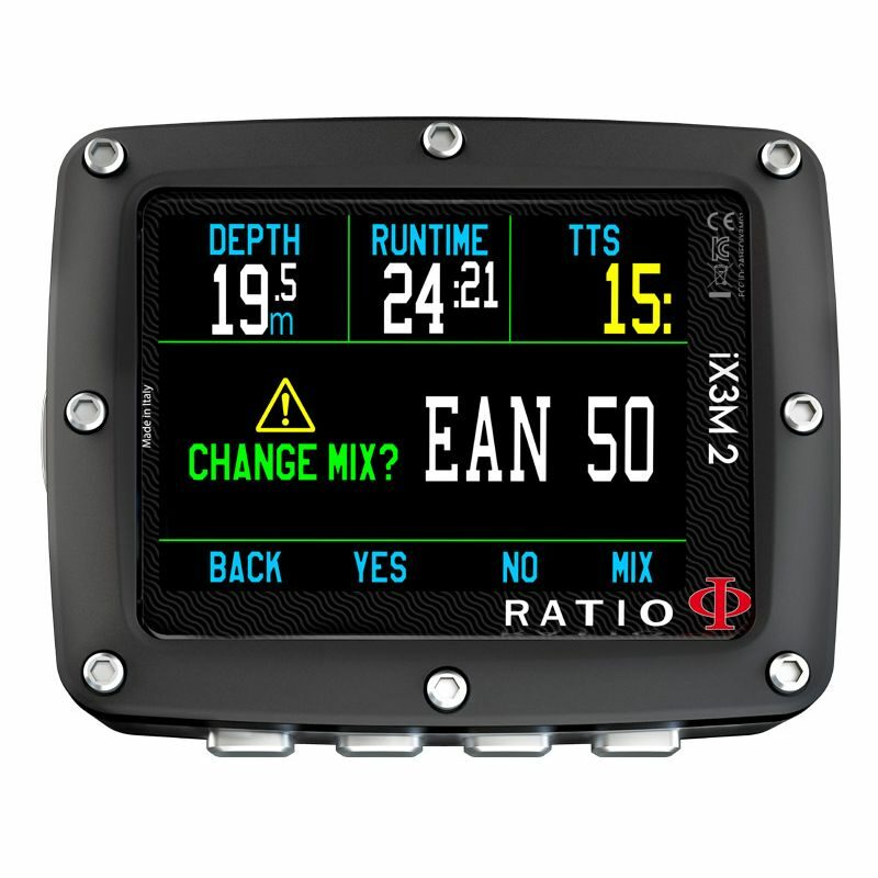 Ratio: IX3M 2 TECH+ dive computer