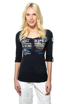 SSI 3/4 Arm-Shirt Damen Deep Blue