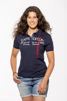 SSI Polo Shirt Damen Expedition Dive Team Navy