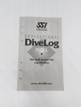 SSI Total DiveLog Professional Refill für 100 Tauchgänge