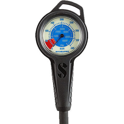 Scubapro: PG DUAL BAR/PSI manometer