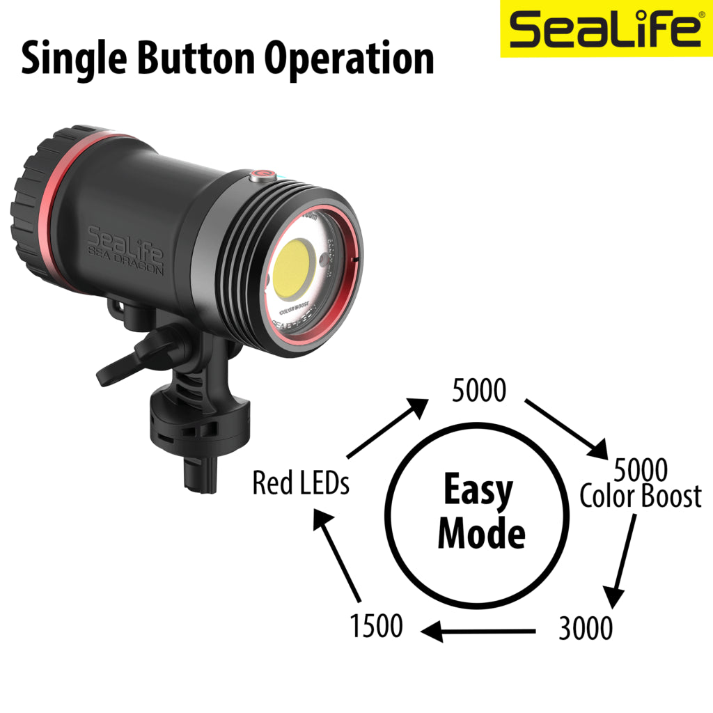 SeaLife Sea Dragon 5000+ with Color Boost