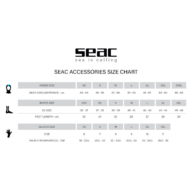Seac: 6mm duikschoenen Pro HD