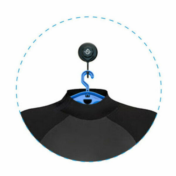 Surflogic: Wetsuit suction hook