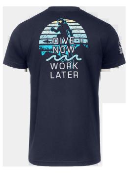 SSI T-SHIRT ROUND NECK DIVE NOW MEN 2024