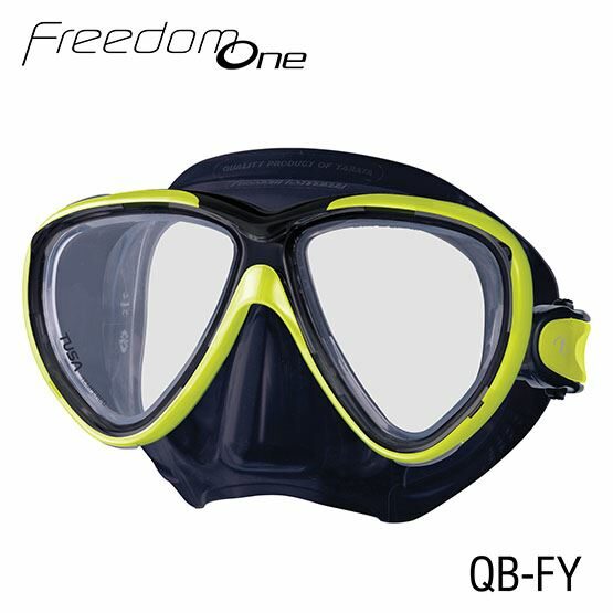 Tusa: Masker Freedom One / zwart siliconen