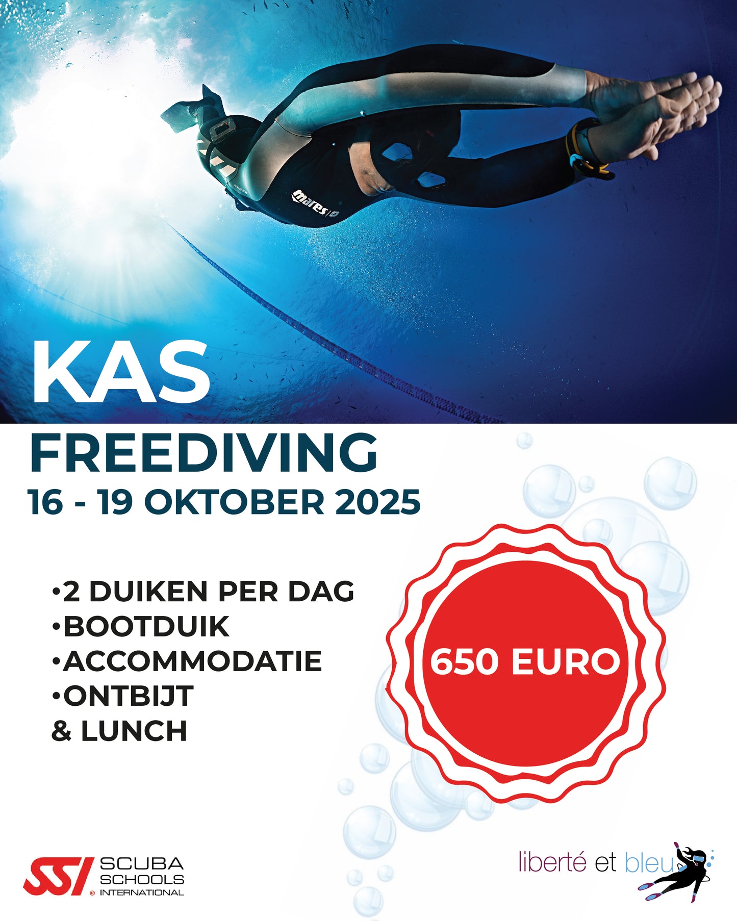 KAS FREEDIVING 16 - 19 OKTOBER 2025